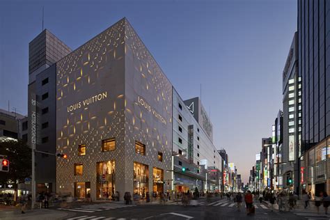 Louis Vuitton Matsuya Ginza Facade Renewal / Jun Aoki